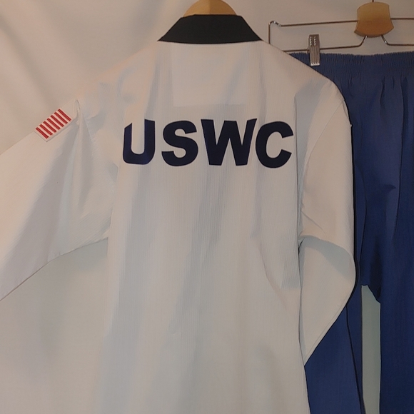 MOOTO Poomsae Dobk Taebek World Taekwondo USWC Uniform Set Women's M 160 - Picture 5 of 14
